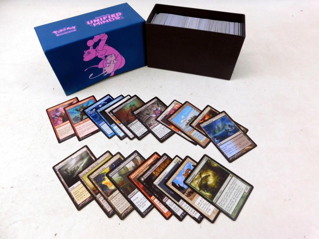 Lot of Roughly 500 Magic The Gathering Cards: Lot of Roughly 500 Magic The Gathering Cards. The First Pictures show the cards the consignor wanted to show were included. The last picture is a random sampling and more indicative of what's incl
