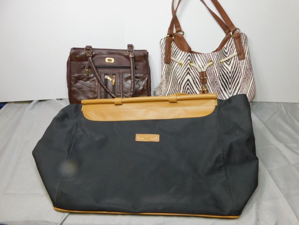 3 Bags or Purses incl Marina Galanti Firenze Travel Bag (1 of 5)