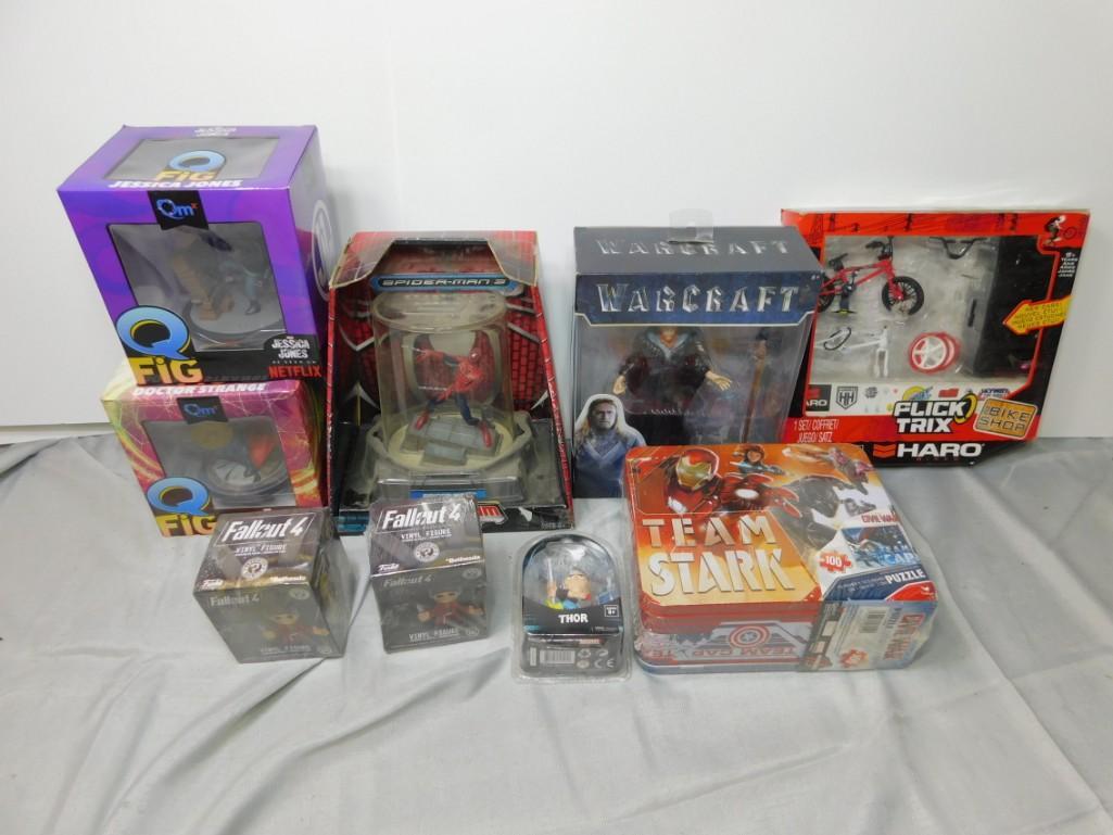 Toy Lot incl 2 Fallout Figures , Dr Strange Figure , (1 of 2)