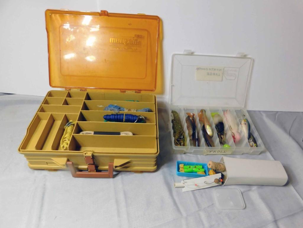 Lot of Fishing Tackle and Lures: Lot of Fishing Tackle and Lures