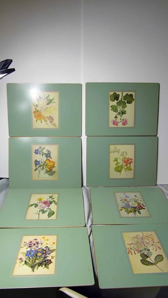 8 Asprey & Company by Lady Clare EZ34 Place Mats or: Asprey & Company by Lady Clare EZ34 Place Mats or Place Boards Set of 8