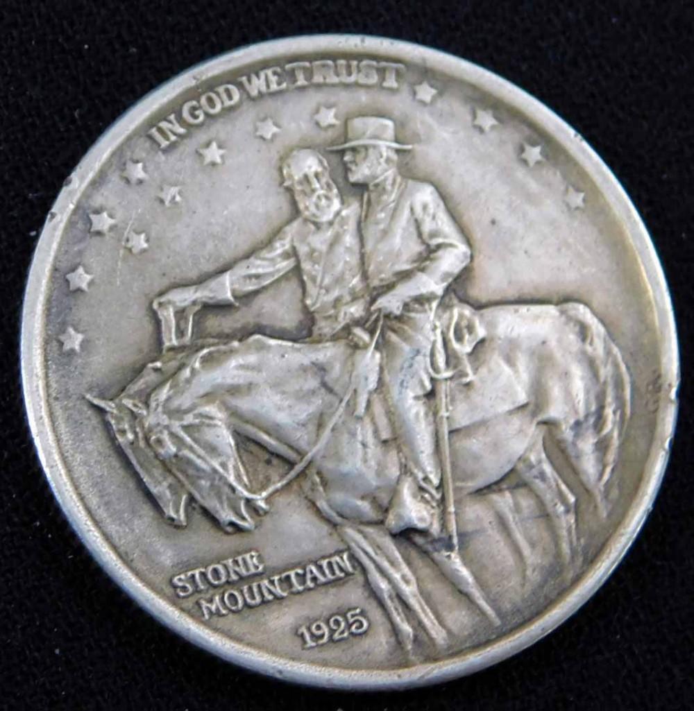 1925 AU Stone Mountain Memorial Half Dollar , Pure (1 of 2)