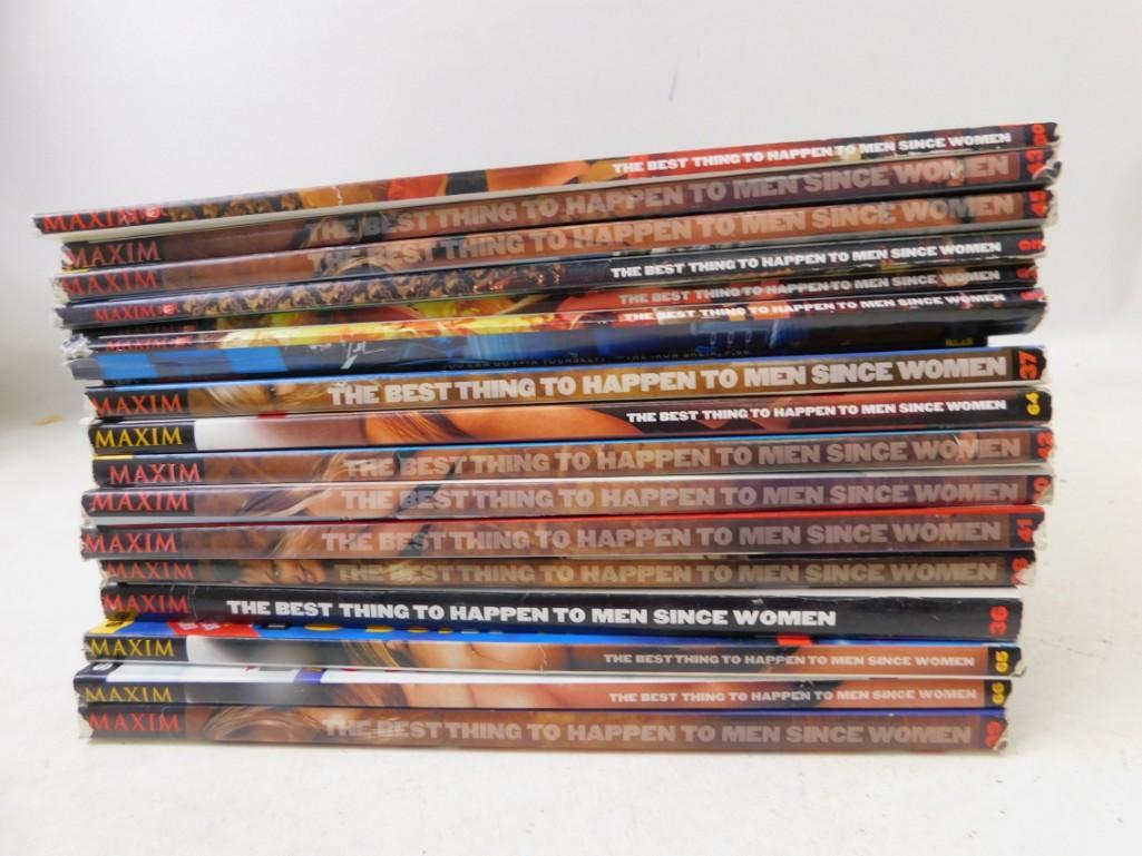 Large Lot of Maxim Magazines (1 of 5)