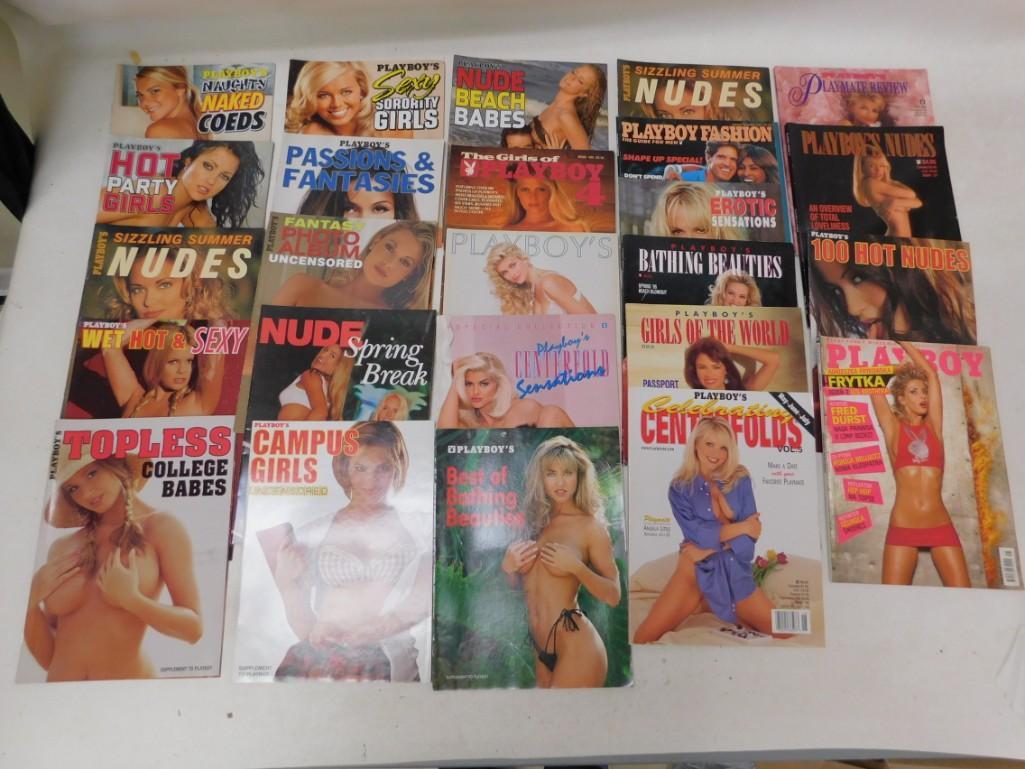 Large Lot of Playboy Supplemental Issues, etc.: Large Lot of Playboy Supplemental Issues, etc.