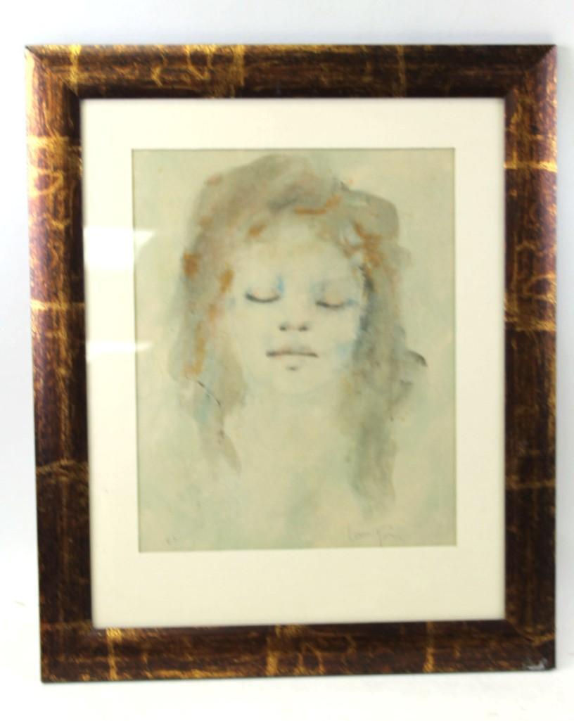 Artist Proof Lithograph Signed Leonor Fini "Listed (1 of 4)