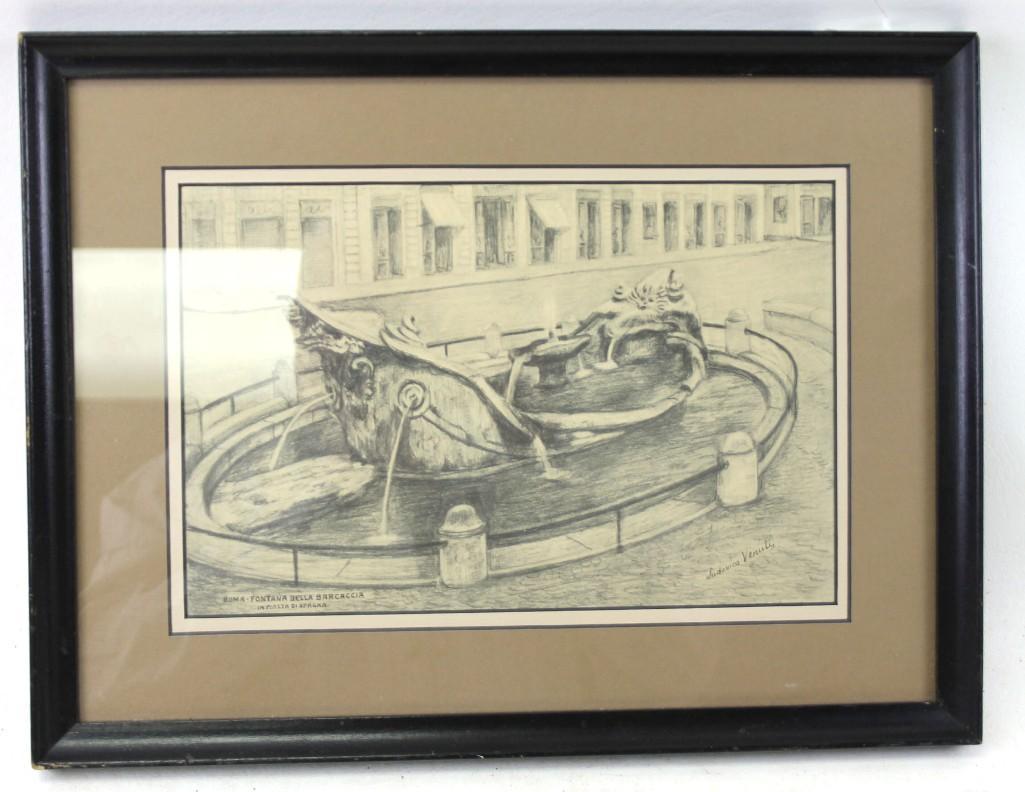 Roma Fountain at Piazza di Spagna Print (1 of 3)