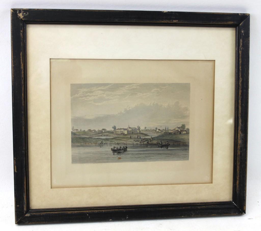 Seth Eastman US Army West Point Original Engraving , (1 of 2)