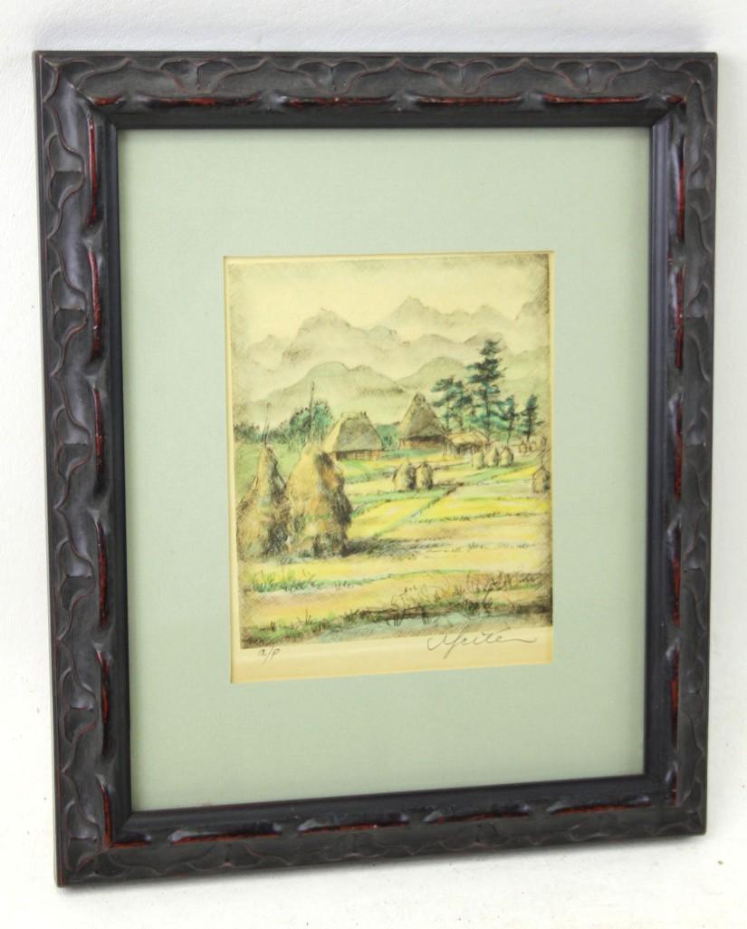 Willy Seiler "Listed German" 1903 Original Etching (1 of 4)