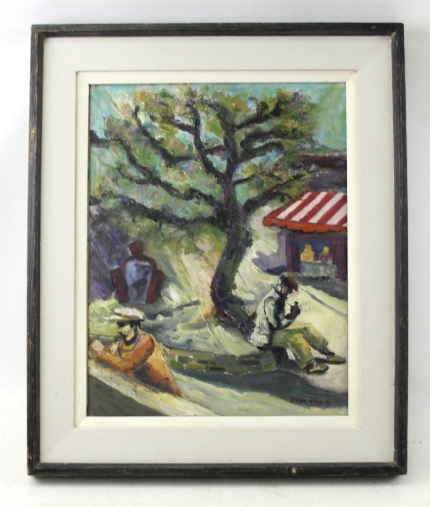 Byron Gere (1898-1962) Listed WI Artist Original Oil on (1 of 2)