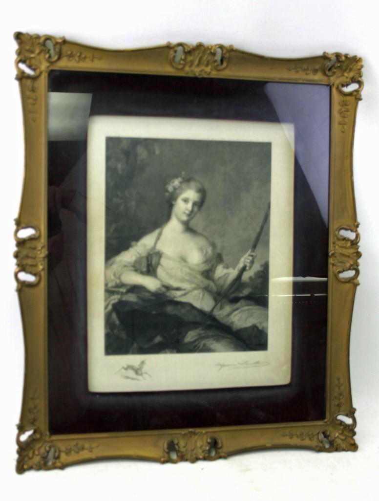 Alphonse Lamotte (1844-1914) Original Engraving , (1 of 4)