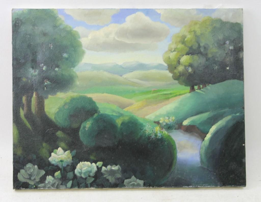 In the Style of Thomas Hart Benton (School) Original (1 of 2)