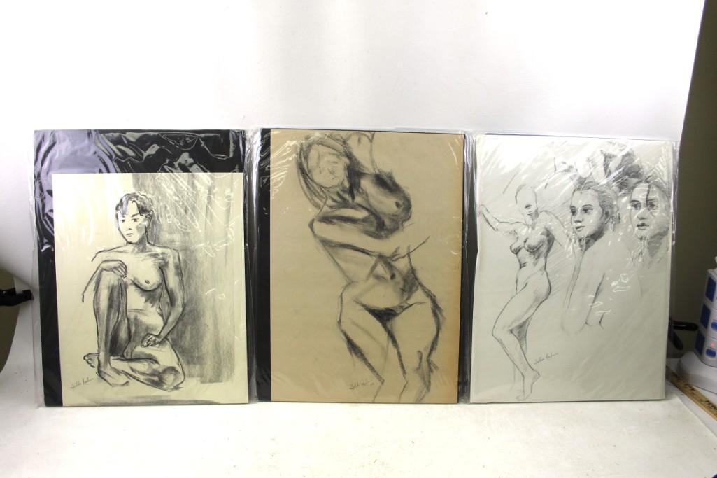 Hilda Rubin "Listed Chicago Artist" Mid Century (1 of 5)