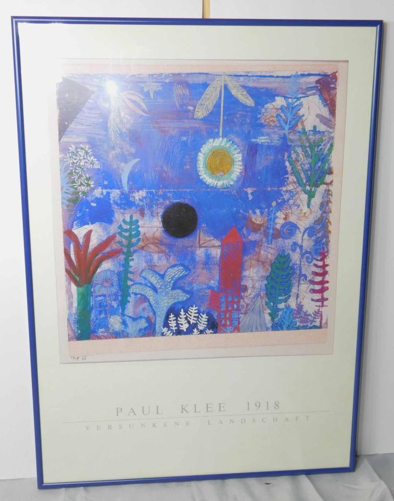 Paul Klee 1918 Versunkene Landschaft Framed Print (1 of 4)