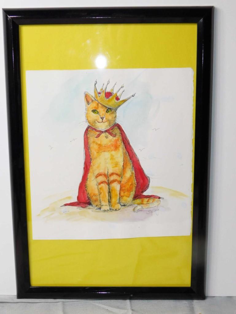 Attributed to Sue V Daley Original Book Illustration (1 of 3)