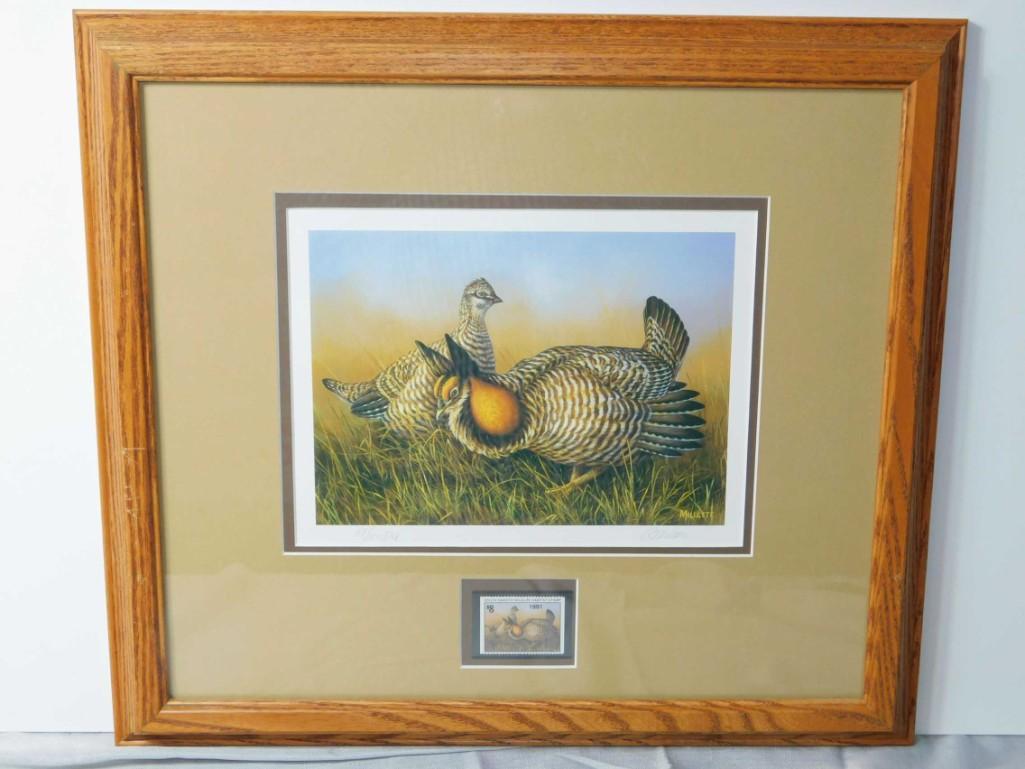 1991 Wildlife Habitat Print Ducks Unlimited Pencil (1 of 7)