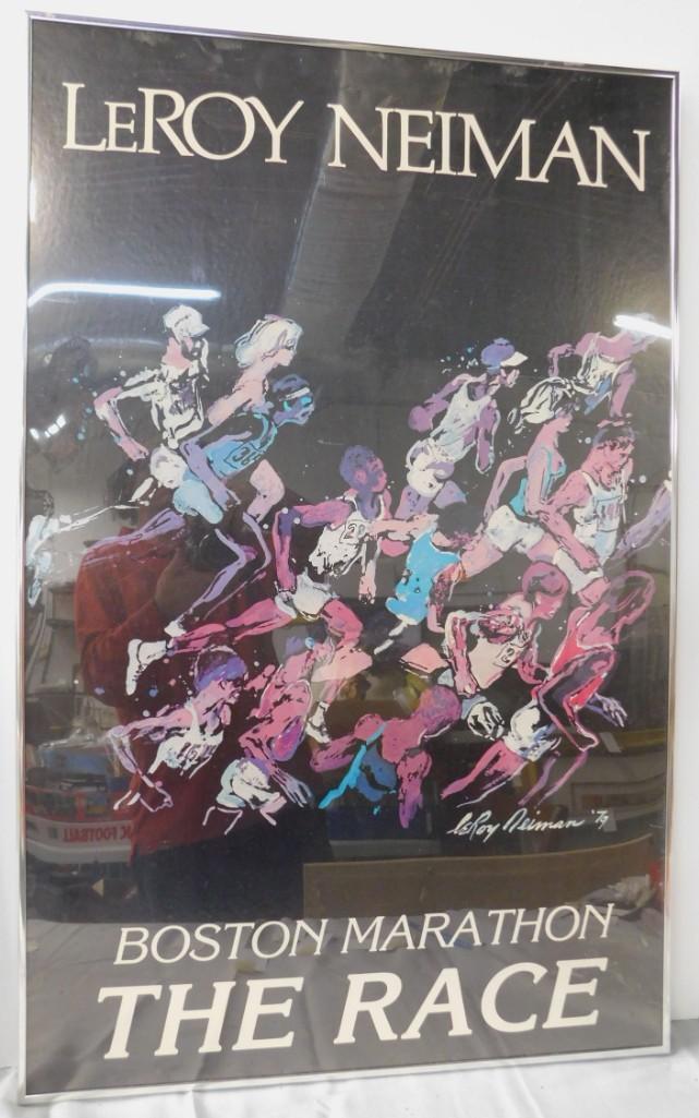Leroy Neiman Boston Marathon The Race 1979 Poster (1 of 2)