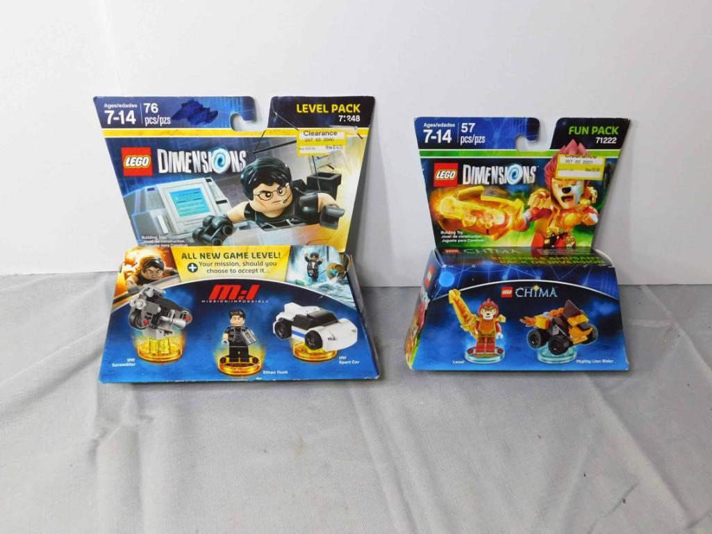 Toy Lot incl NIP Lego Dimensions Figures: Toy Lot incl NIP Lego Dimensions Figures
