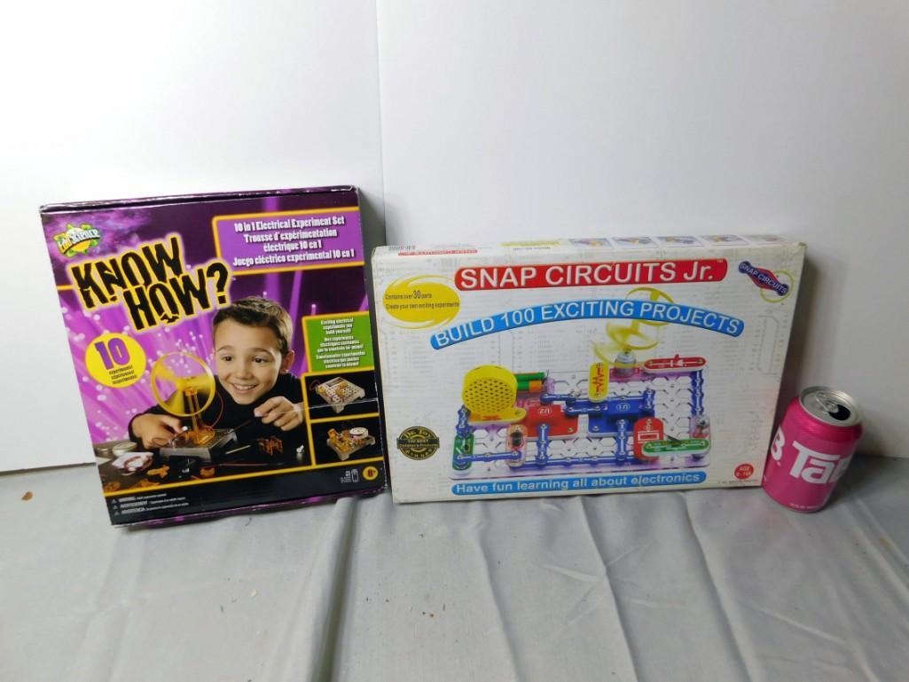 Electrical Science Kit and Snap Circuits Junior (1 of 1)