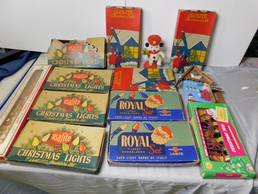 Lot of Vintage Christmas Lights plus Some Christmas (1 of 4)