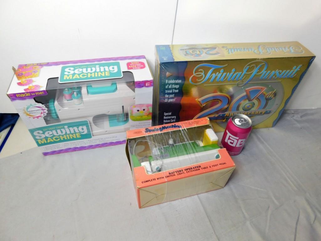 New in Box 20th Anniversary Trivial Pursuit Game and (1 of 4)