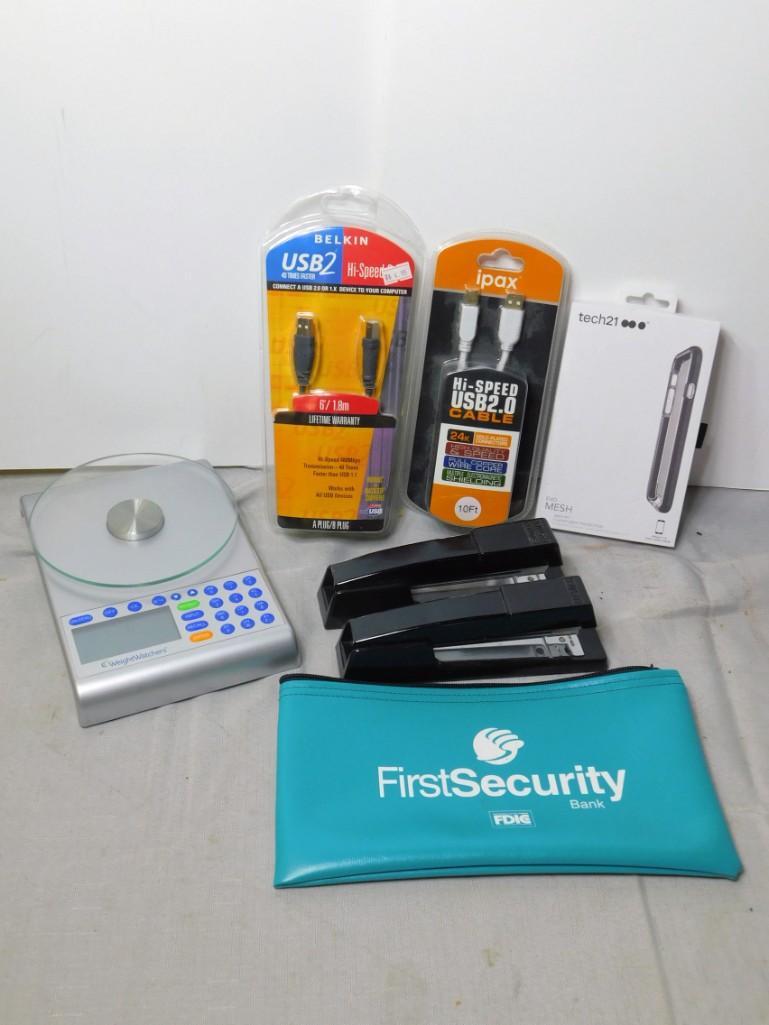High Speed Cables, Weight Watchers Scale, Bank Bag , (1 of 2)