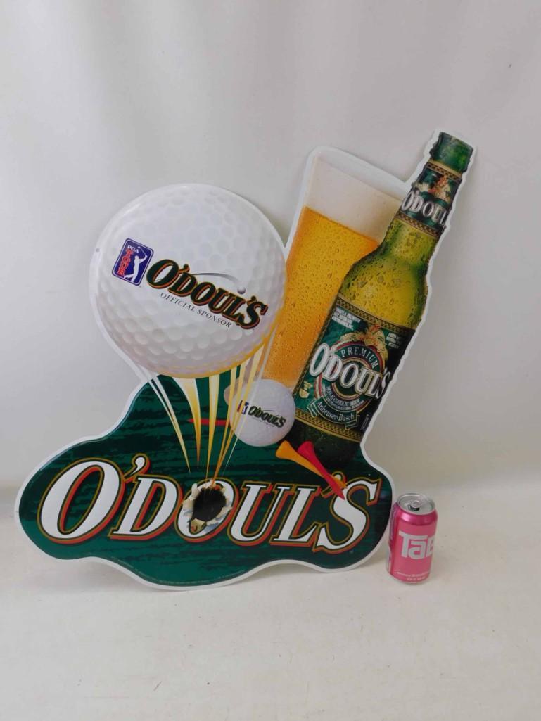 Metal O'Douls Beer Sign (1 of 2)
