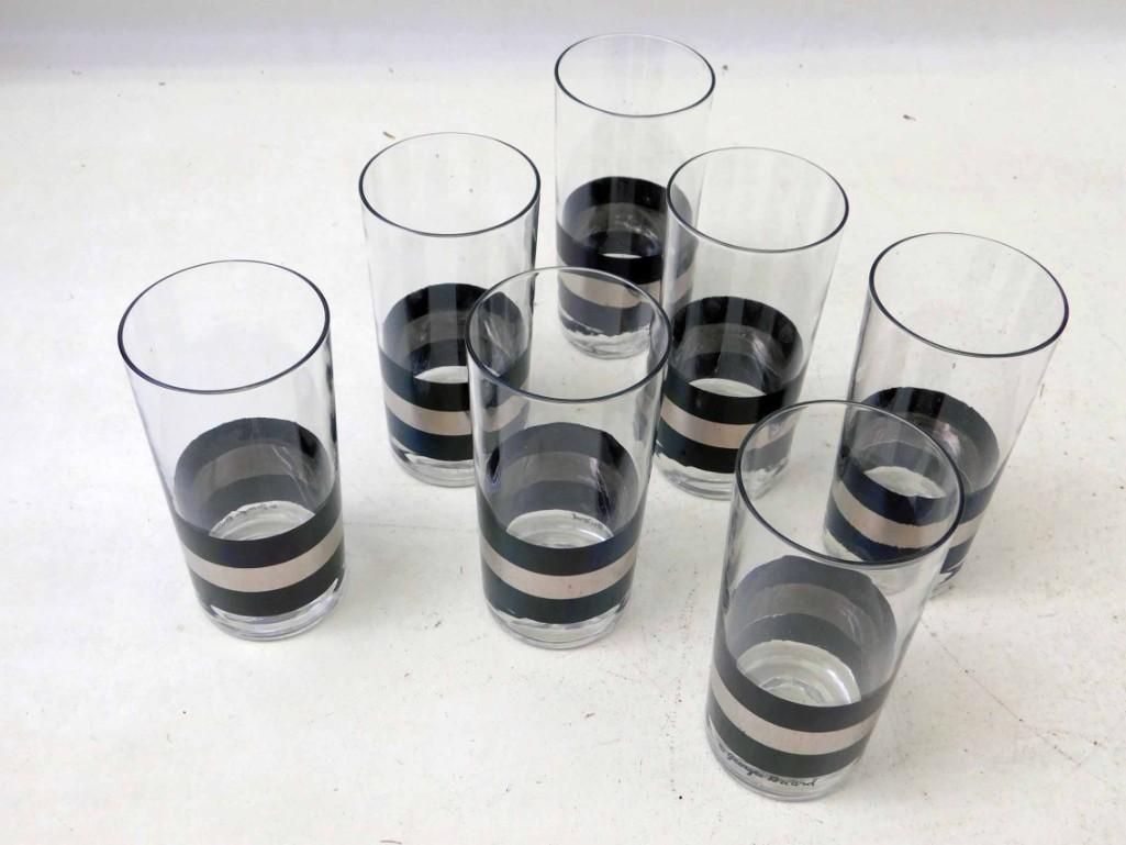 7 Georges Briard Drinking Glasses MCM Mid Century Mod (1 of 3)