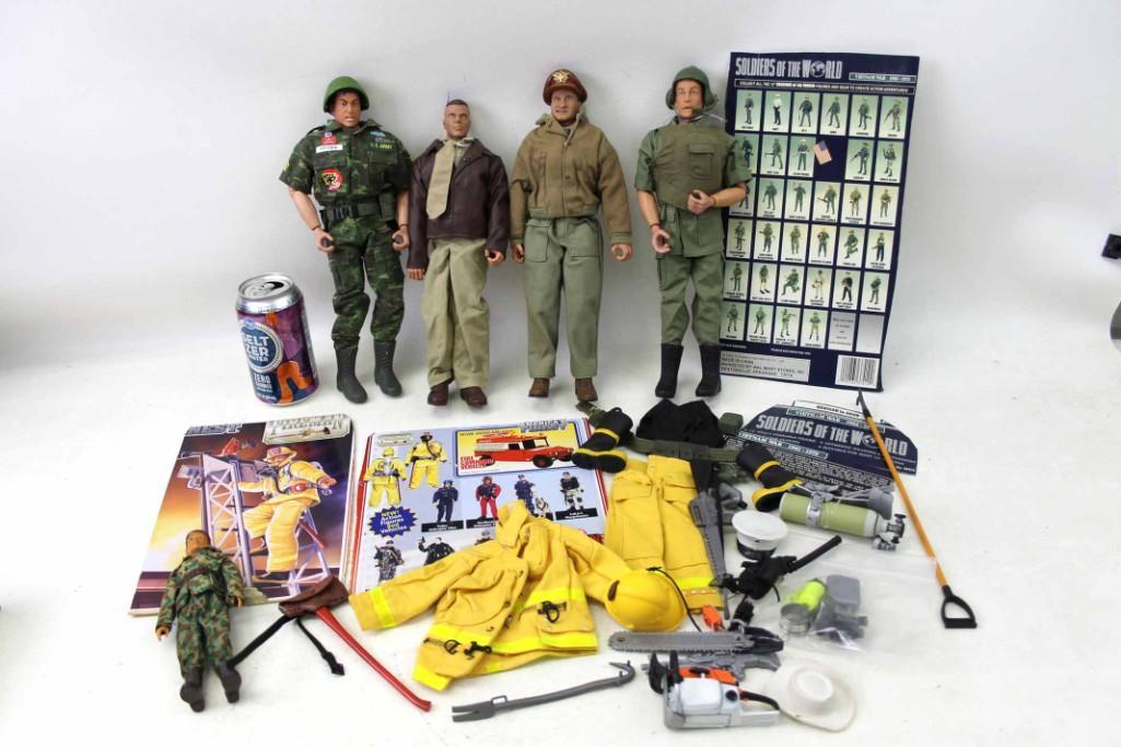 Military Action Figure Lot incl 2-21st Century 12" (1 of 8)