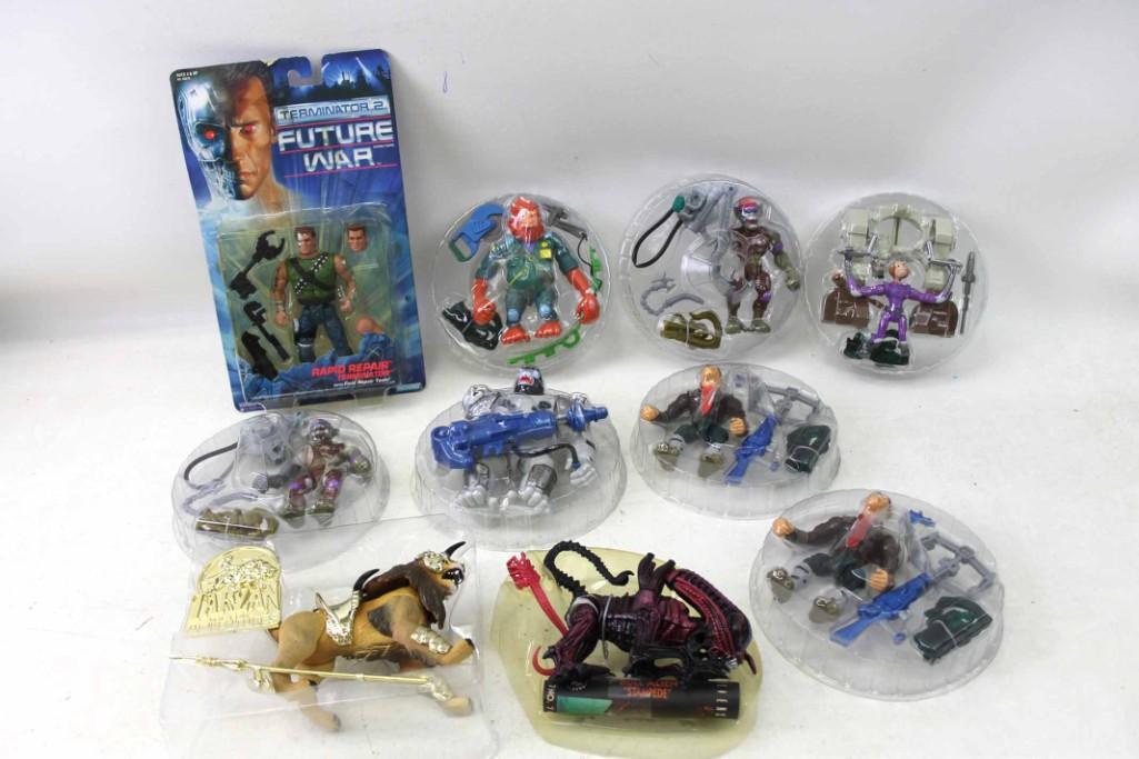 Lot of 11 Action Figures incl Space Monkeys , Aliens , (1 of 3)