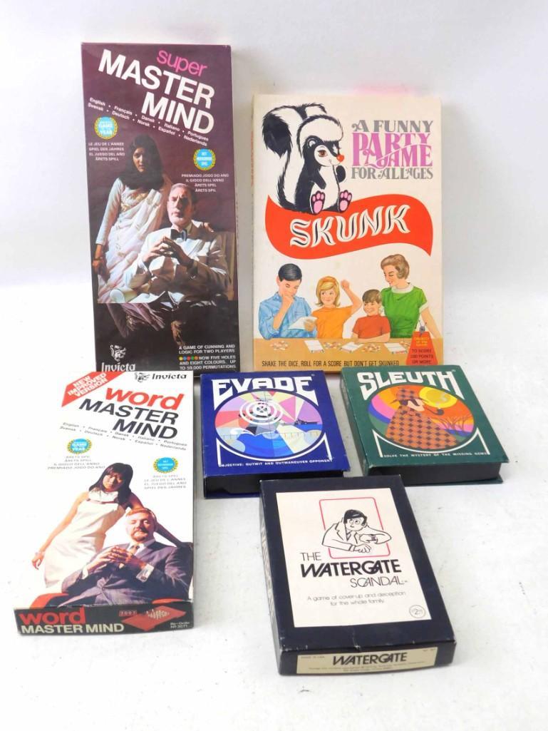 Game Lot incl Super Mastermind , Word Mastermind  , (1 of 5)