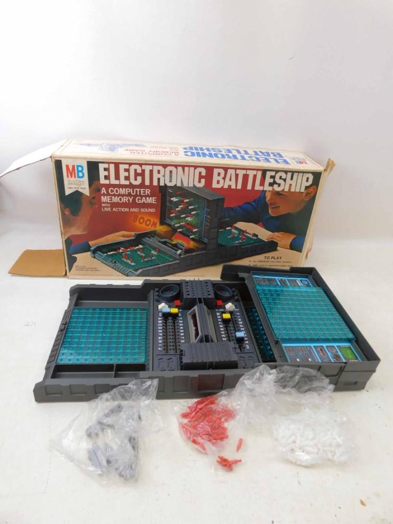 Electronic Battleship Game by Milton Bradley with (1 of 3)