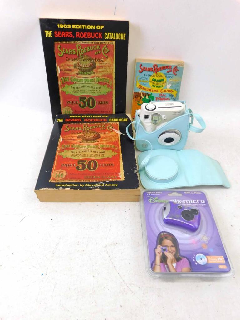 Collectibles Lot incl 2 Cameras and 2 Sears and Roebuck (1 of 2)