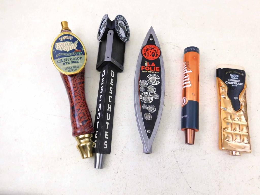 Lot of 5 Beer Tap Handles Deschutes Brewery , New (1 of 4)