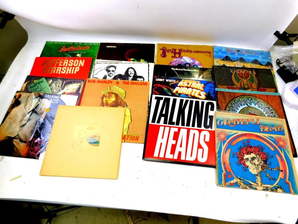 Lot of Vinyl LP Records including Talking Heads (1 of 5)