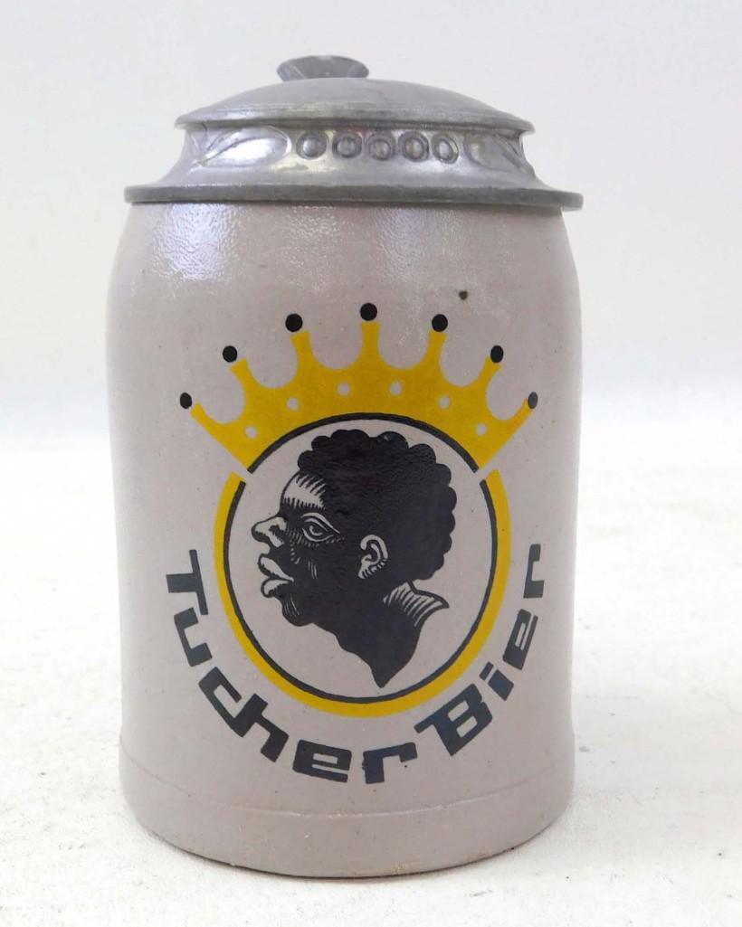 Antique Tucher Bier Beer Stein (1 of 4)
