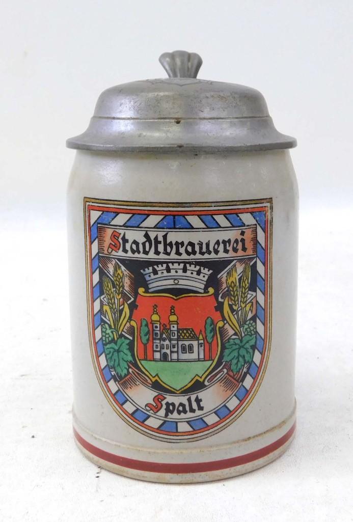 Antique Stadtbrauerei Spalt .5L Beer Stein (1 of 5)