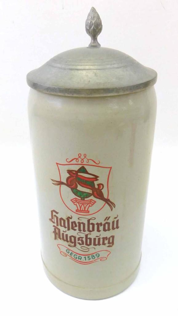 Antique Halenbrau 2L Beer Stein (1 of 3)