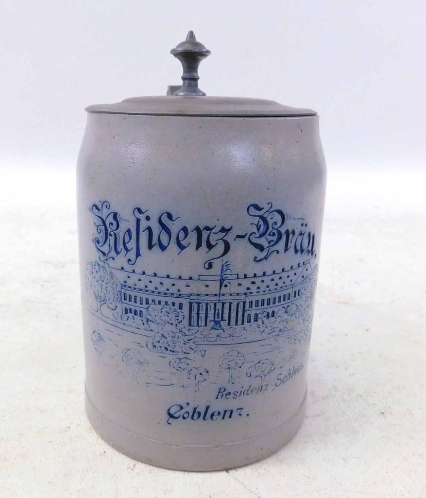 Antique Konigsbacker Brauerei German Beer Stein (1 of 7)