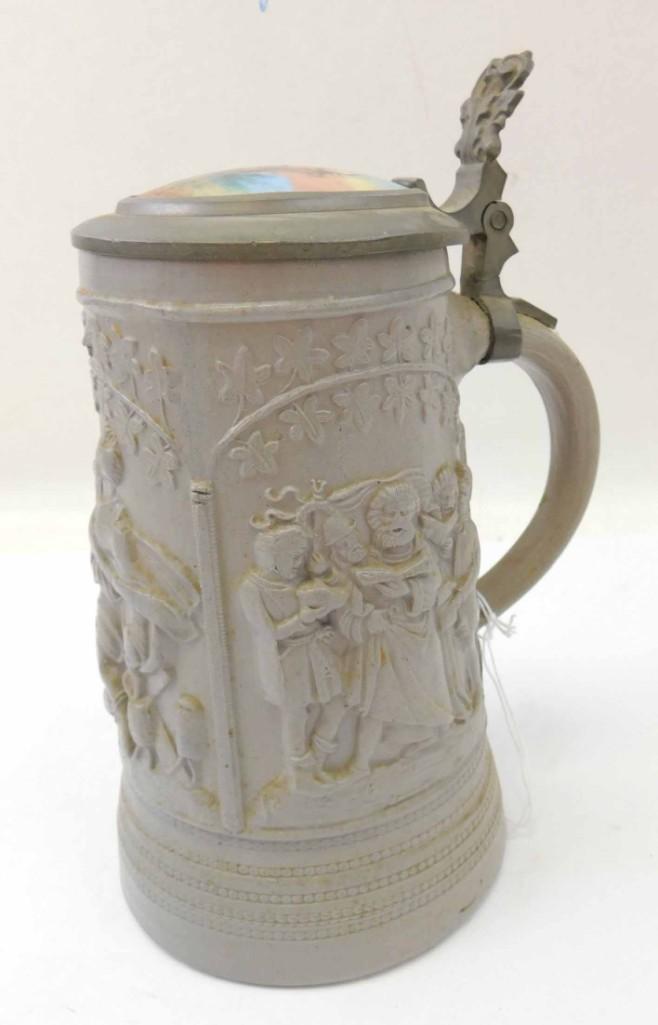 Antique 1L Regensburg Beer Stein (1 of 6)
