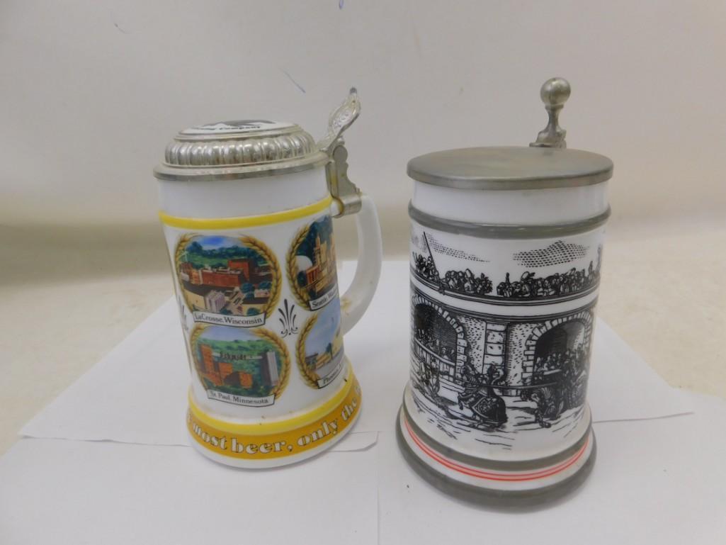 2 Original BMF Bierseidel Beer Steins incl 1 with (1 of 6)