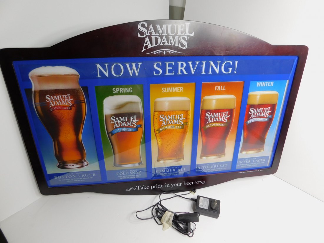 Samuel Advertising Beer Sign (1 of 2)