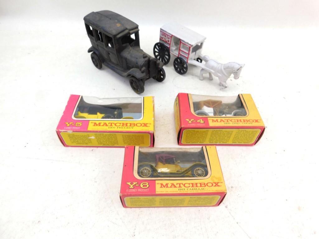 3 Vintage Lesney Matchbox Cars in Original Boxes and 2 (1 of 4)