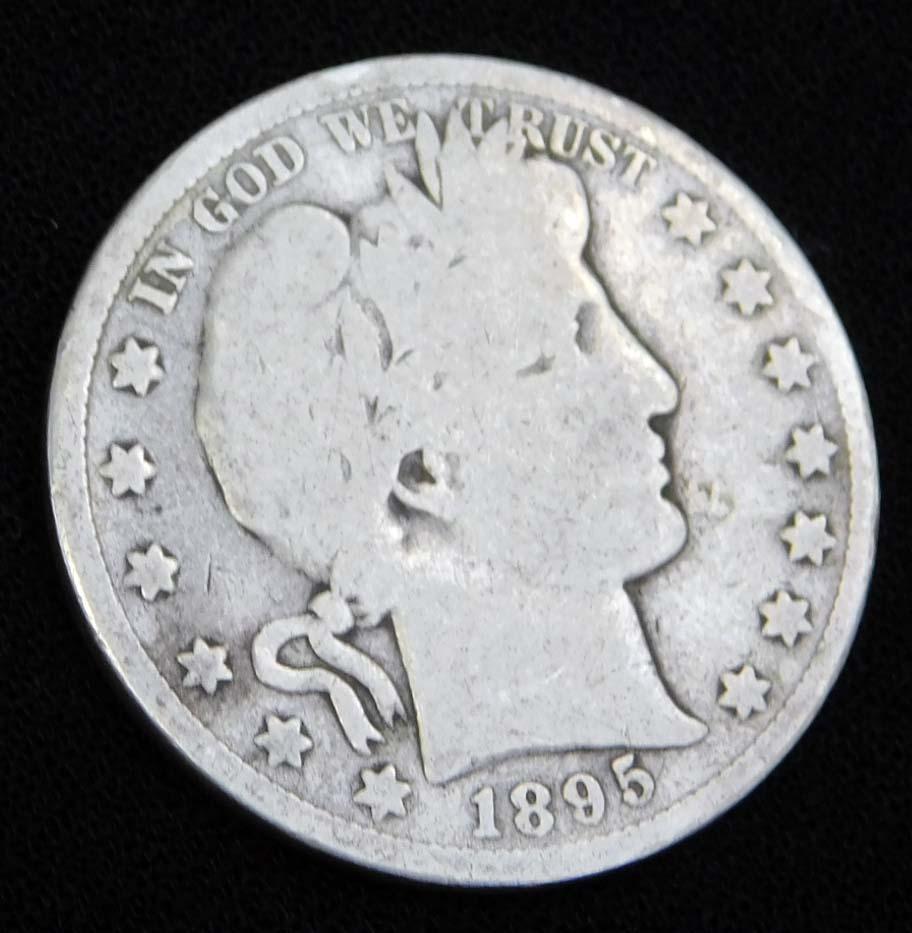 1895 Barber Half Dollar (1 of 2)