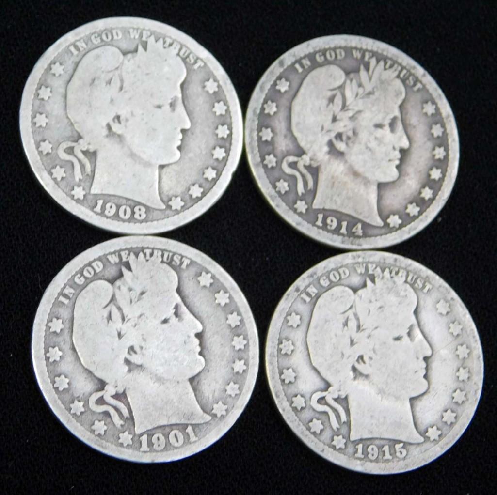4 Barber Quarters , Nice Dates (1 of 2)