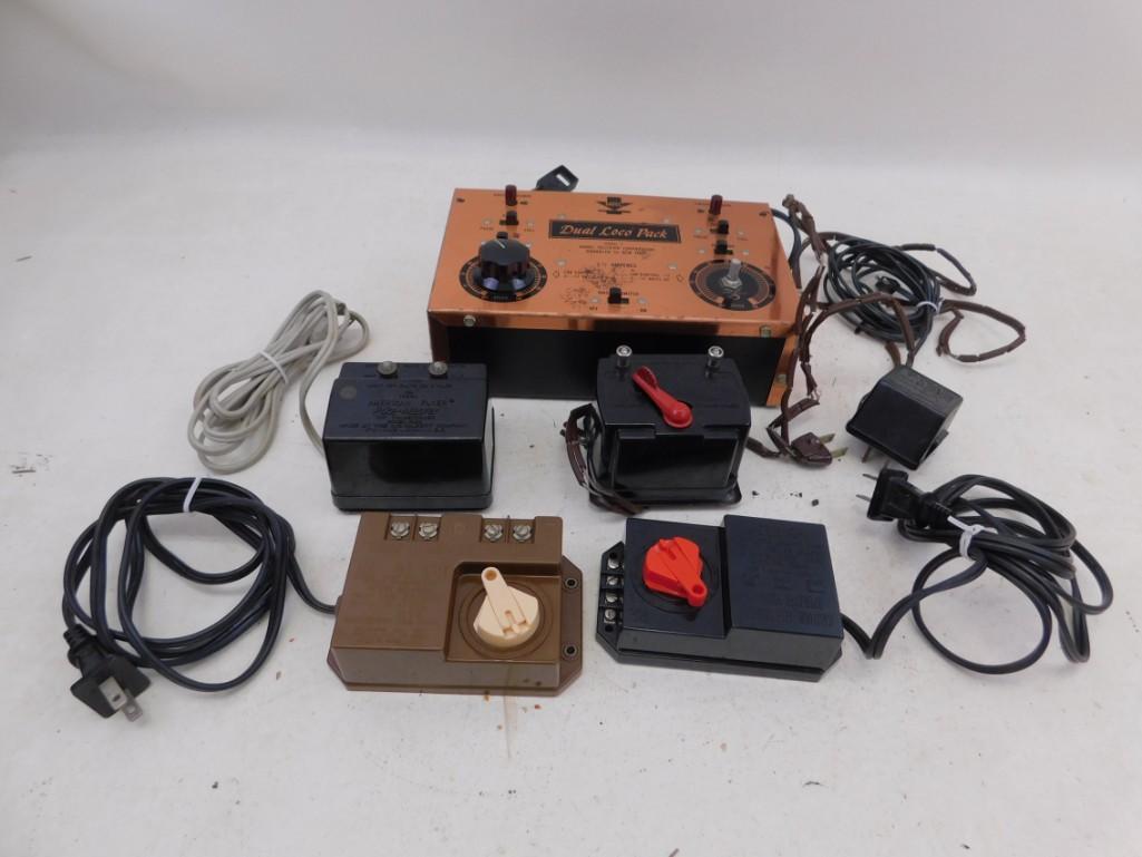 Lot of Model Railroad Train Transformers incl MRC - (1 of 4)