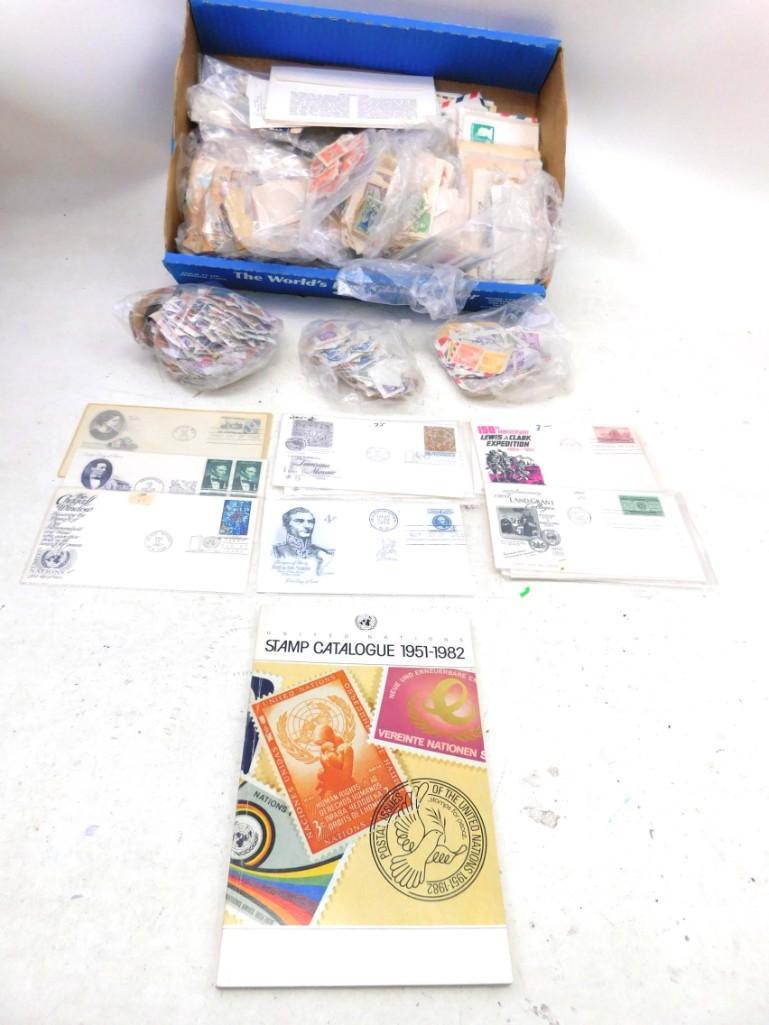 Lot of Postage Stamps incl First Day of Issue and (1 of 5)