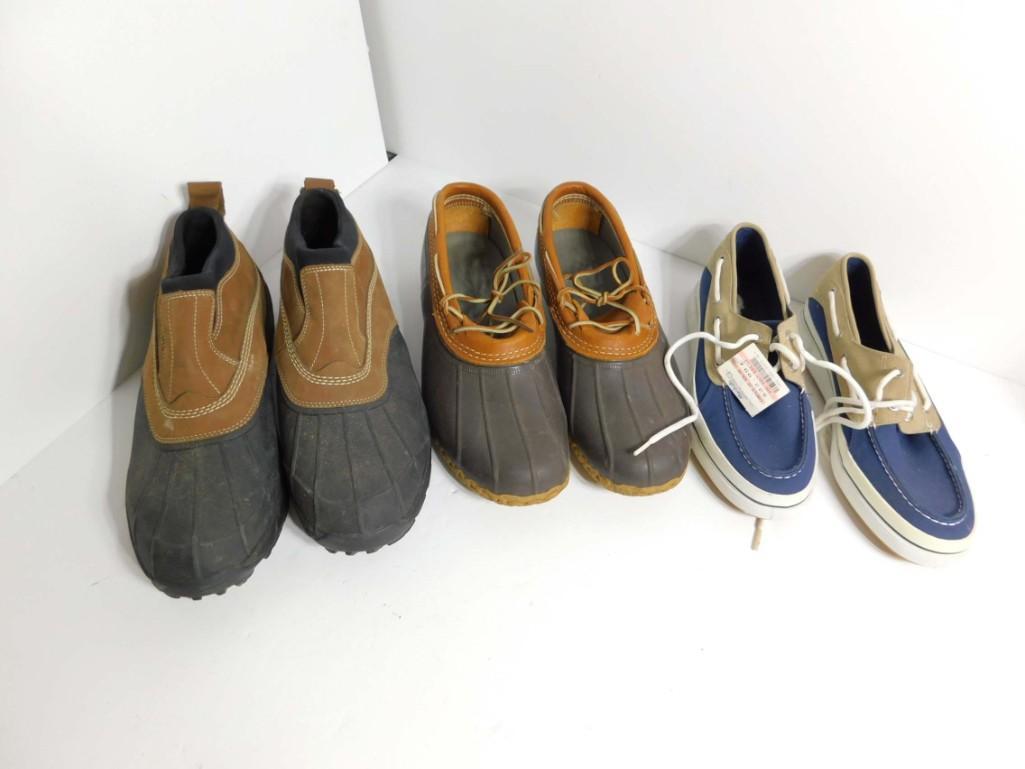 2 Pair of Size 12 Men's Boots and 1 Pair of New Men's (1 of 6)