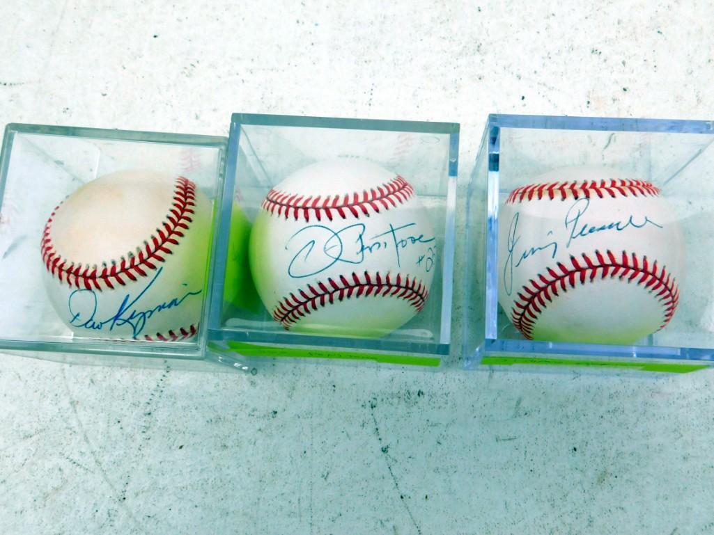 Dave Kingman Joe Pepitone Jimmy Piersall Autographed (1 of 5)