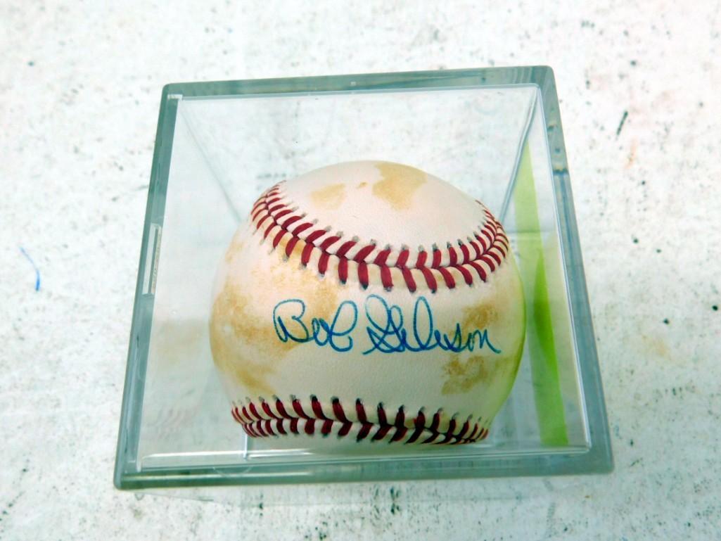 Bob Gibson Autographed Baseball - No COA (1 of 2)