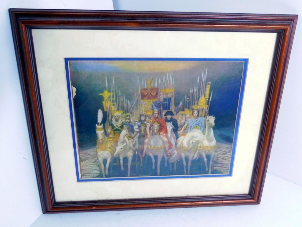 Framed Print of Military Scene (1 of 1)